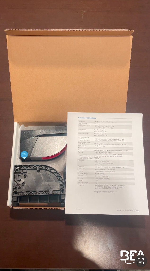 BTC - FLATSCAN SW supply voltage thumb