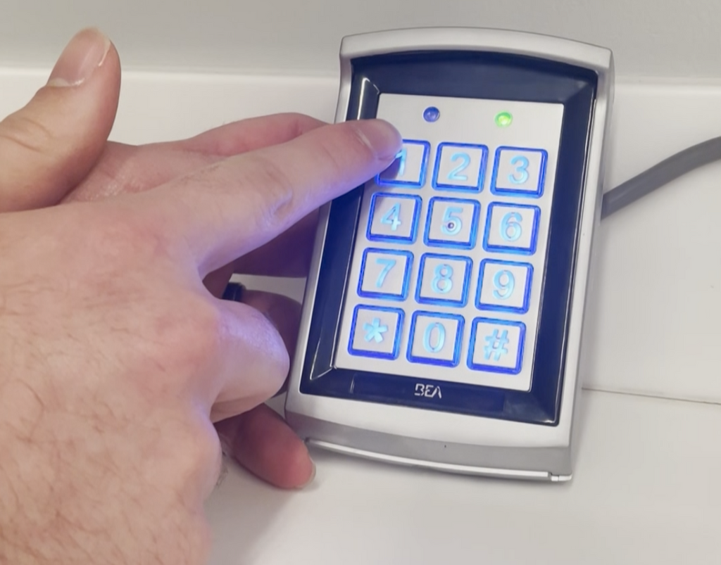 KEYPAD Admin code Short