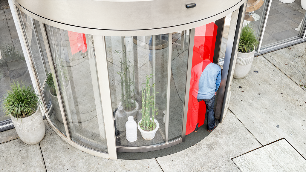 LZR-FLATSCAN REV PZ two outputs application image