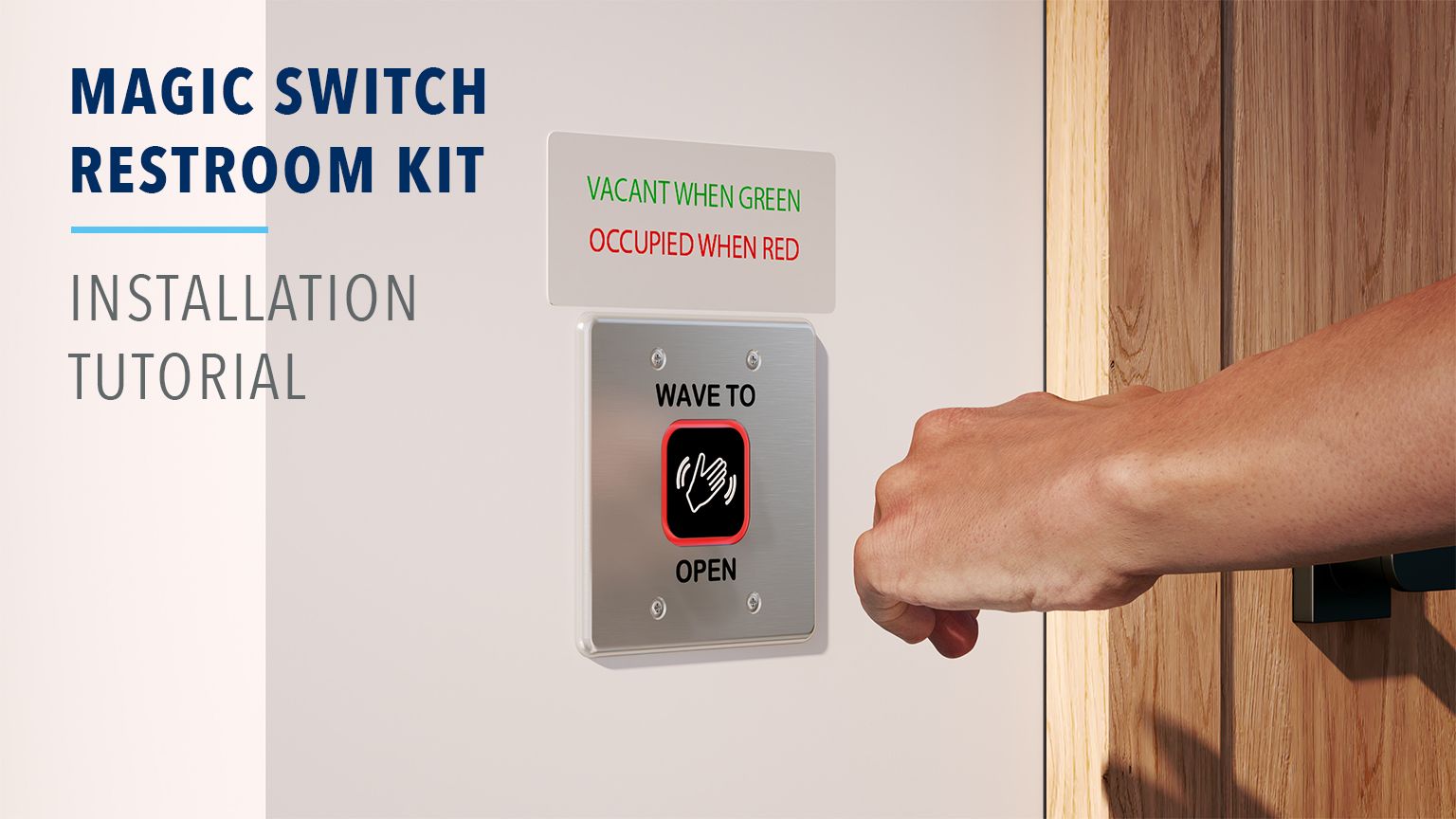 MAGIC SWITCH RESTROOM KIT | BEA Sensors