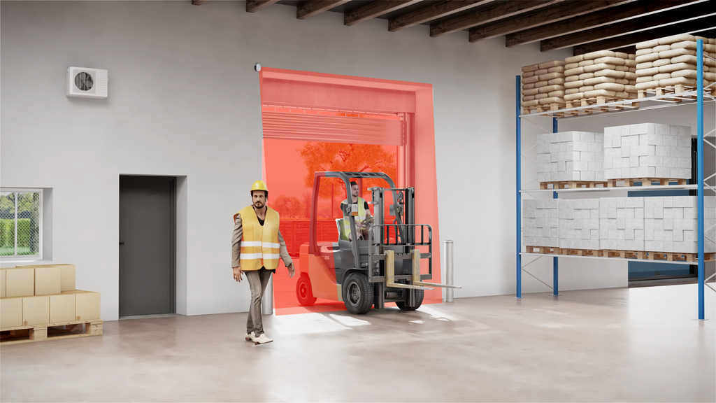 INDUSTRIAL DOOR FORKLIFT - LZR-FLATSCAN S