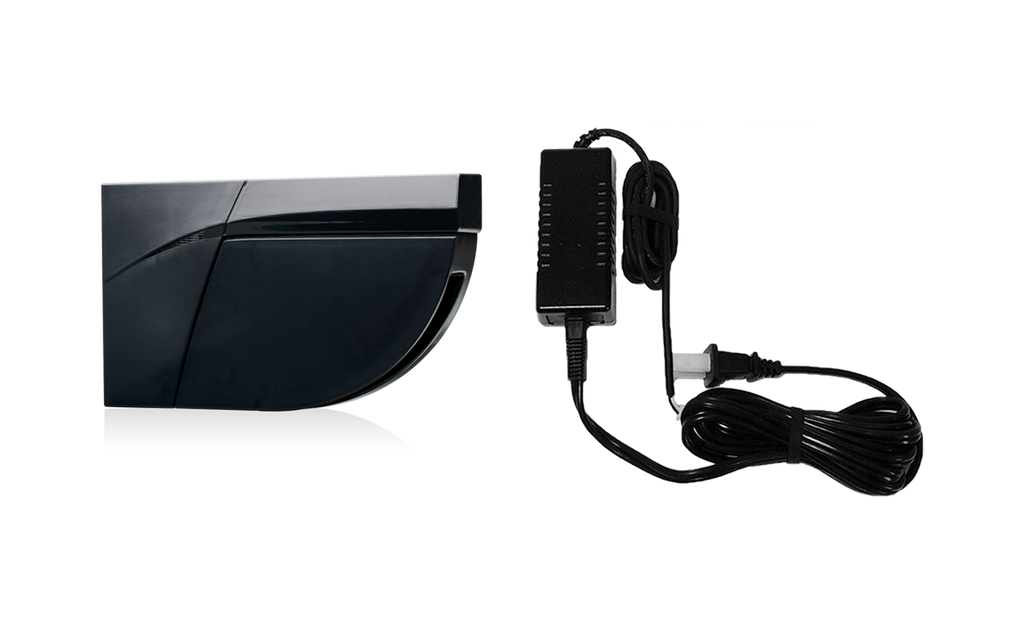 Full energy swing door safety system + power supply (black)